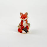 Happily Plants Pin - Red Fox