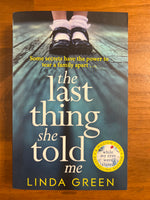 Green, Linda - Last Thing She Told Me (Paperback)