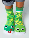 Pals Socks Kids Sml - Frog & Turtle