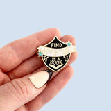 Jubly Umph Lapel Pin - Find Adventure In A Book