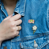 Happily Plants Pin - Tree Frog & Lily