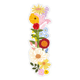 Die Cut Bookmark- Wildflowers