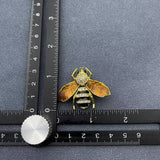 MQ Brooch - Rhinestone Enamel Bee