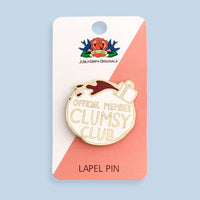 Jubly Umph Lapel Pin - Clumsy Club Official Member