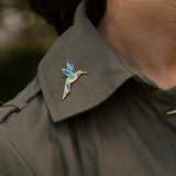 Happily Plants Pin - Bird Hummingbird