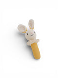 Bunny Knitted Rattle - Mustard
