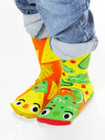 Pals Socks Kids Lge - Chips & Guac