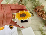 Magnetic Bookmark - Sunflower