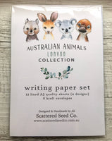 Letter Writing Set - Australian Animals
