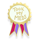 Jubly Umph Lapel Pin - Award Took My Meds