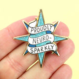 Jubly Umph Lapel Pin - Proudly Neuro-Sparkly