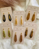 HxH Dangles - Dagger Pink Quartz