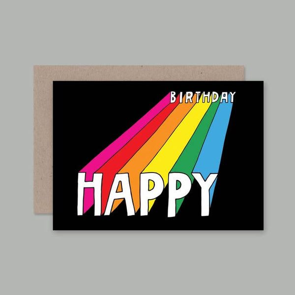 Ahd Paper Co - Happy Birthday Rainbow