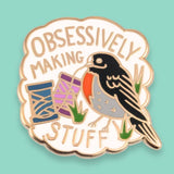 Jubly Umph Lapel Pin - Obsessively Making Stuff