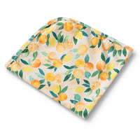 Jersey Wrap & Beanie Set - Sunny Citrus Organic