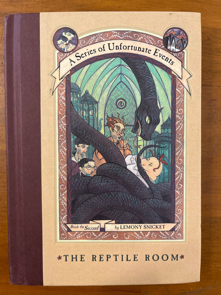 Snicket, Lemony - Series of Unfortunate Events 02 Reptile Room (Hardcover)