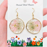 MQ Dangles - Delphinium & Queen Anne's Lace Dried Flowers