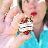 Jubly Umph Lapel Pin - I'm Entering My Villain Era