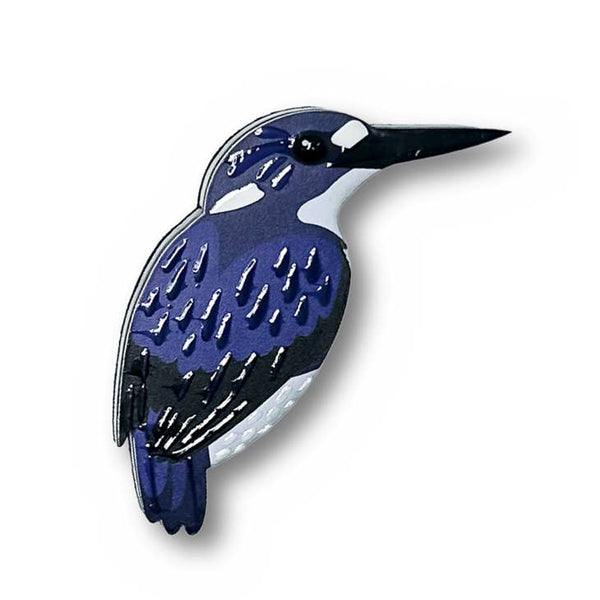 Selatan Brooch - Little Kingfisher