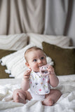 Organic Cotton Bib - Fleur