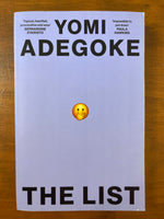 Adegoke, Yomi - List (Trade Paperback)