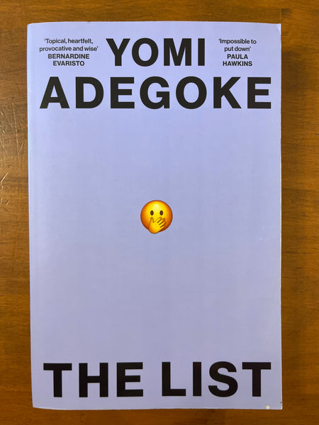 Adegoke, Yomi - List (Trade Paperback)