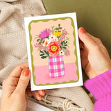 NLO Card - Vase Floral Bouquet
