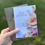 Card - Sympathy Spring Floral