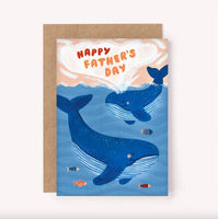 LSS Card - Father's Day - Happy Father's Day Whale