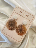 HxH Dangles - Starburst Green Jade