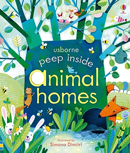 Board Book - Usborne Peep Inside - Animal Homes
