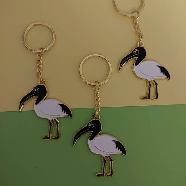 Patch Press Keychain - Bin Chicken