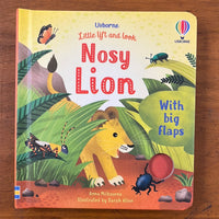 Usborne Little Lift and Look - Nosy Lion (Board Book)