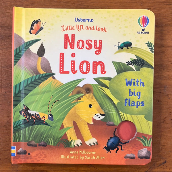 Usborne Little Lift and Look - Nosy Lion (Board Book)