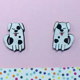 Studs: Dogs: Spotty Dog + Gold Dog