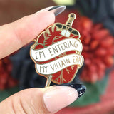 Jubly Umph Lapel Pin - I'm Entering My Villain Era