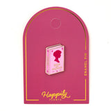 Happily Plants Pin - Book Pride & Prejudice