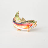 Happily Plants Pin - Rainbow Trout