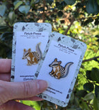 Patch Press Pin - Aus Numbat (gold metal)