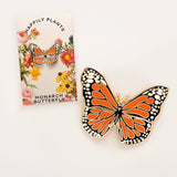 Happily Plants Pin - Butterfly Monarch