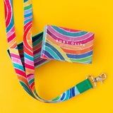 Lanyard - RO x Lordy Dordie Rainbow Pink