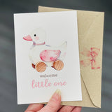Card - Welcome Baby Girl