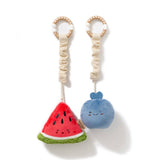 2pk Stroller Toys Mini Market Brunch - Watermelon & Blueberry