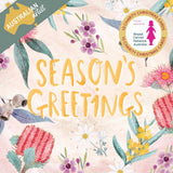 Christmas Card Wallet - Festive Flora