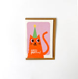 Florence Fry - Happy Birthday PURRthday Cat