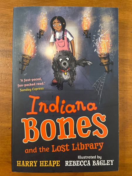 Heape, Harry - Indiana Bones and the Lost Library (Paperback)