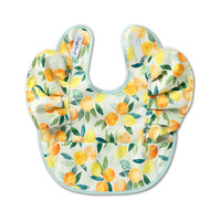 Frill Snuggle Bib - Citrus Squeeze