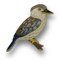 Selatan Brooch - Kookaburra Blue-Winged
