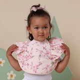 Frill Snuggle Bib - Cherry Blossom