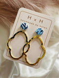 HxH Dangles - Lantern Pink Quartz